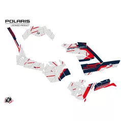   Karosszéria védő dekor matrica készlet Quad POLARIS Epik Fehér Széria