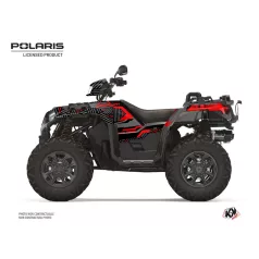   Karosszéria védő dekor matrica készlet Quad POLARIS Epik Fekete Széria