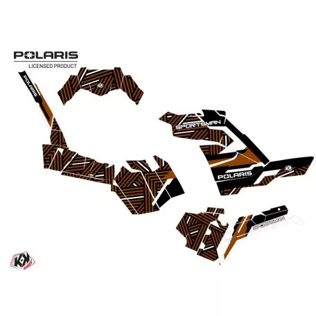 Karosszéria védő dekor matrica készlet Quad POLARIS Epik Cuivre Széria