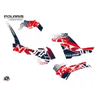 Karosszéria védő dekor matrica készlet Quad POLARIS Stun Fehér Széria