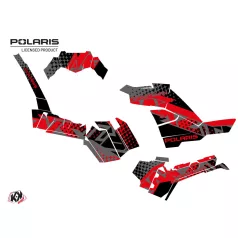   Karosszéria védő dekor matrica készlet Quad POLARIS Stun Fekete Széria