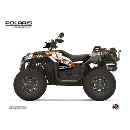 Karosszéria védő dekor matrica készlet Quad POLARIS Stun Cuivre Széria