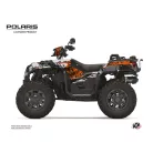 Karosszéria védő dekor matrica készlet Quad POLARIS Chaser Szürke Széria