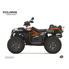   Karosszéria védő dekor matrica készlet Quad POLARIS Chaser Szürke Széria
