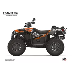   Karosszéria védő dekor matrica készlet Quad POLARIS Chaser Narancs Széria