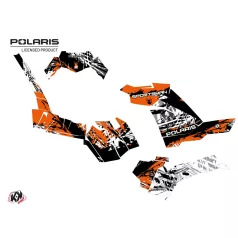   Karosszéria védő dekor matrica készlet Quad POLARIS Chaser Narancs Széria