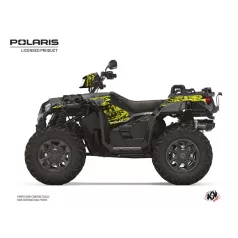   Karosszéria védő dekor matrica készlet Quad POLARIS Chaser Sárga Széria