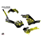 Karosszéria védő dekor matrica készlet Quad POLARIS Chaser Sárga Széria