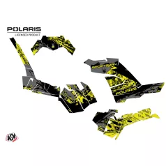   Karosszéria védő dekor matrica készlet Quad POLARIS Chaser Sárga Széria