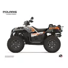 Karosszéria védő dekor matrica készlet Quad POLARIS Epik Szürke Széria