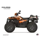 Karosszéria védő dekor matrica készlet Quad POLARIS Epik Narancs Széria