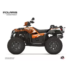   Karosszéria védő dekor matrica készlet Quad POLARIS Epik Narancs Széria