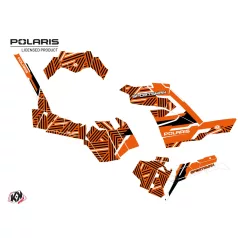   Karosszéria védő dekor matrica készlet Quad POLARIS Epik Narancs Széria