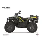 Karosszéria védő dekor matrica készlet Quad POLARIS Epik Sárga Széria
