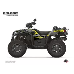   Karosszéria védő dekor matrica készlet Quad POLARIS Epik Sárga Széria