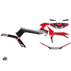   Karosszéria védő dekor matrica készlet Quad SEGWAY Sharp Szürke Széria