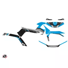   Karosszéria védő dekor matrica készlet Quad SEGWAY Sharp Kék Széria