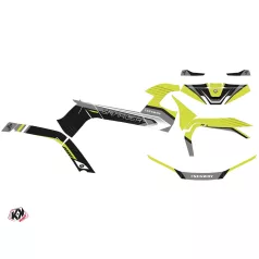   Karosszéria védő dekor matrica készlet Quad SEGWAY Sharp Zöld/Neon Széria