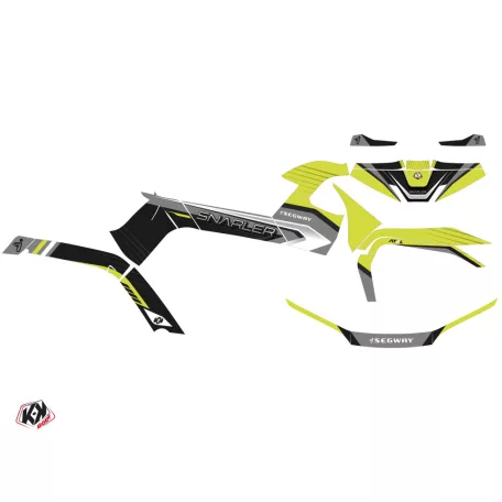 Karosszéria védő dekor matrica készlet Quad SEGWAY Sharp Zöld/Neon Széria