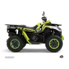Karosszéria védő dekor matrica készlet Quad SEGWAY Boggy Zöld/Neon Széria