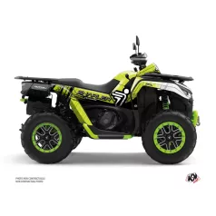   Karosszéria védő dekor matrica készlet Quad SEGWAY Boggy Zöld/Neon Széria