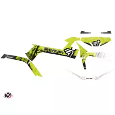   Karosszéria védő dekor matrica készlet Quad SEGWAY Boggy Zöld/Neon Széria