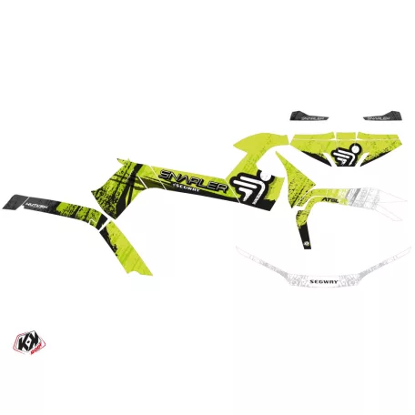 Karosszéria védő dekor matrica készlet Quad SEGWAY Boggy Zöld/Neon Széria