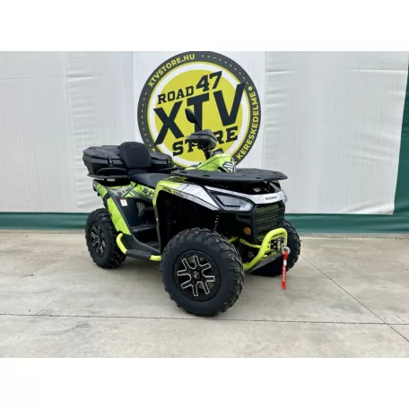 Karosszéria védő dekor matrica készlet Quad SEGWAY Boggy Zöld/Neon Széria