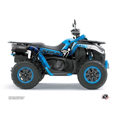 Karosszéria védő dekor matrica készlet Quad SEGWAY Boggy Kék Széria