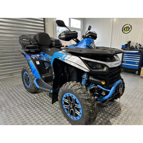 Karosszéria védő dekor matrica készlet Quad SEGWAY Boggy Kék Széria