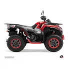 Karosszéria védő dekor matrica készlet Quad SEGWAY Sharp Szürke Széria