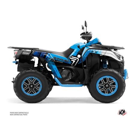 Karosszéria védő dekor matrica készlet Quad SEGWAY Boggy Kék Széria