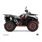 Karosszéria védő dekor matrica készlet Quad SEGWAY Boggy Szürke Széria