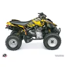 Karosszéria védő dekor matrica készlet Quad CAN-AM Ember Sárga Széria