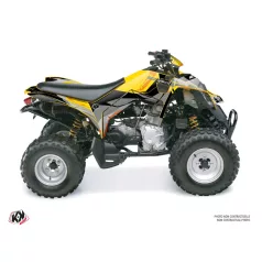   Karosszéria védő dekor matrica készlet Quad CAN-AM Kliff Sárga Széria