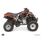 Karosszéria védő dekor matrica készlet Quad CAN-AM Kraft Piros Széria