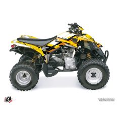   Karosszéria védő dekor matrica készlet Quad CAN-AM Lane Sárga Széria