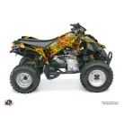 Karosszéria védő dekor matrica készlet Quad CAN-AM Leaf Sárga Széria