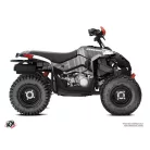 Karosszéria védő dekor matrica készlet Quad CAN-AM Kinetik Szürke Széria