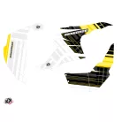 Karosszéria védő dekor matrica készlet Quad CAN-AM Kinetik Szürke/Sárga Széria