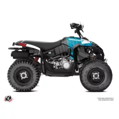   Karosszéria védő dekor matrica készlet Quad CAN-AM Kinetik Turquoise Széria