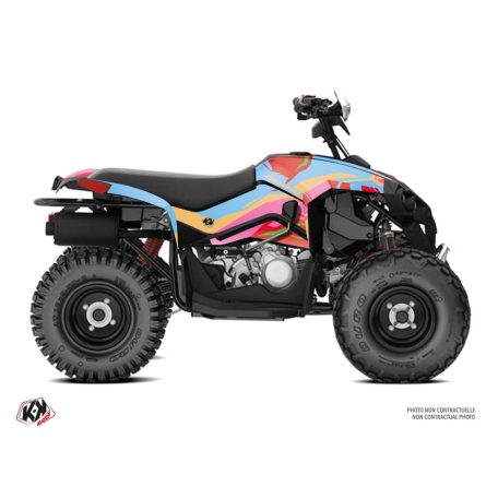 Karosszéria védő dekor matrica készlet Quad CAN-AM Kliff Colors Széria