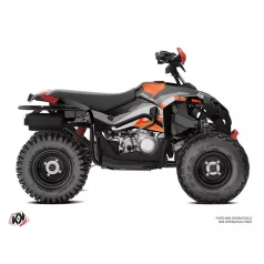   Karosszéria védő dekor matrica készlet Quad CAN-AM Kliff Piros Széria