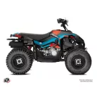 Karosszéria védő dekor matrica készlet Quad CAN-AM Kliff Turquoise Széria