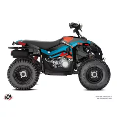   Karosszéria védő dekor matrica készlet Quad CAN-AM Kliff Turquoise Széria