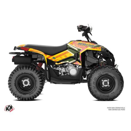 Karosszéria védő dekor matrica készlet Quad CAN-AM Kollector Colors Széria
