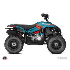   Karosszéria védő dekor matrica készlet Quad CAN-AM Kollector Turquoise Széria