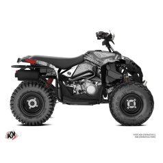   Karosszéria védő dekor matrica készlet Quad CAN-AM Kraft Szürke Széria