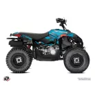 Karosszéria védő dekor matrica készlet Quad CAN-AM Lane Turquoise Széria