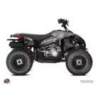 Karosszéria védő dekor matrica készlet Quad CAN-AM Leaf Szürke Széria